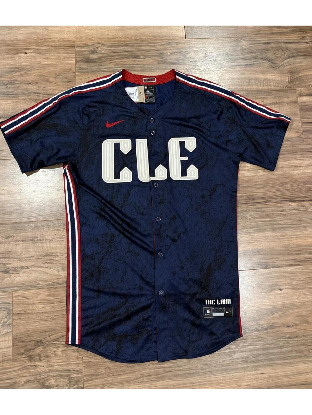 Nike Cleveland Guardians AUTHENTIC MLB Vapor Elite City Connect Jersey 44* $355